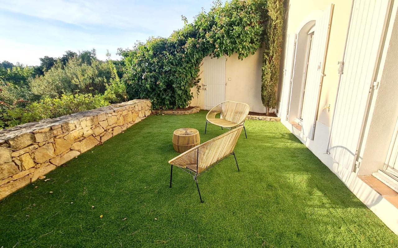 Superbe Villa-Domaine Avec Golf Piscine Et Tennis Saint-Cyr-sur-Mer Eksteriør billede