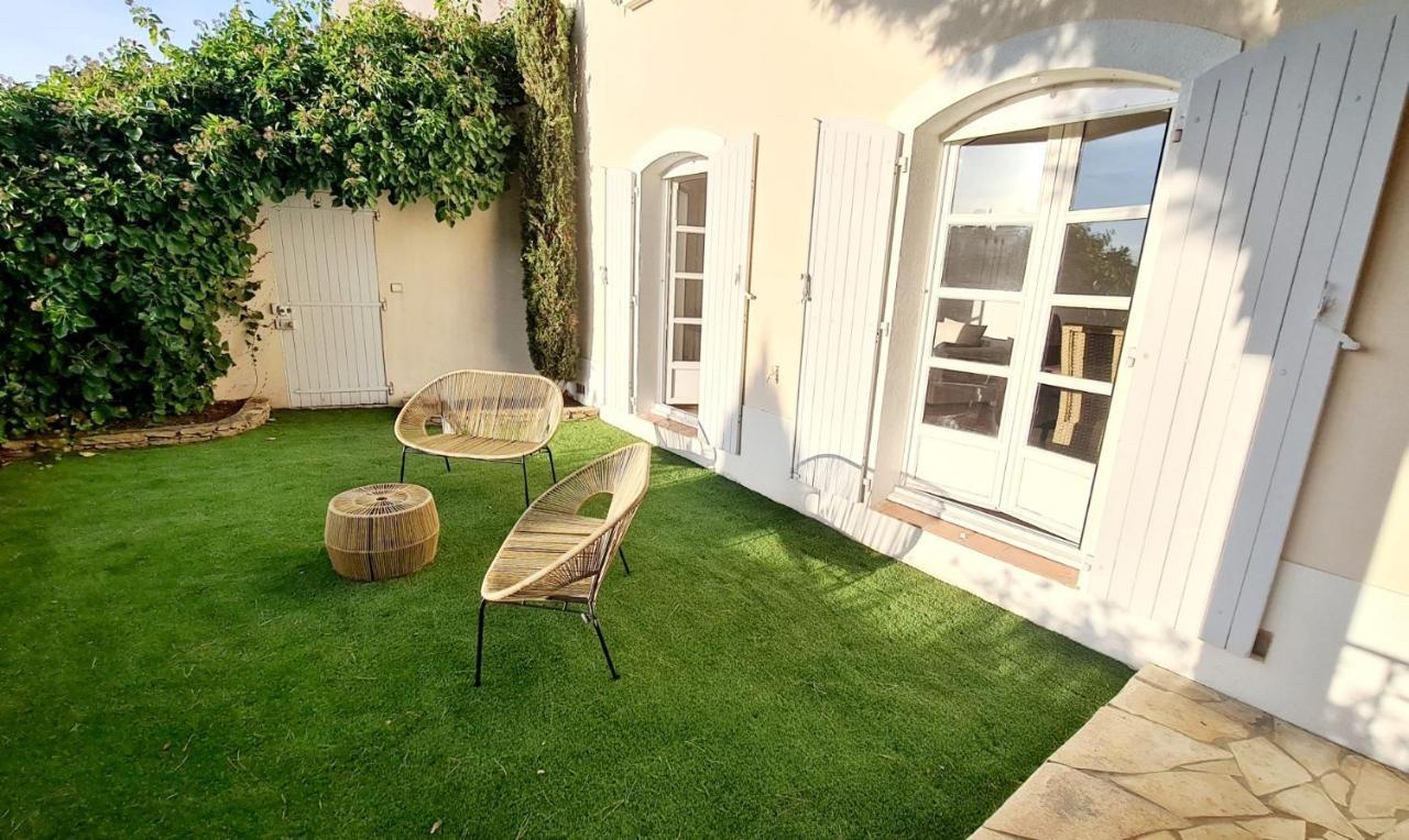 Superbe Villa-Domaine Avec Golf Piscine Et Tennis Saint-Cyr-sur-Mer Eksteriør billede