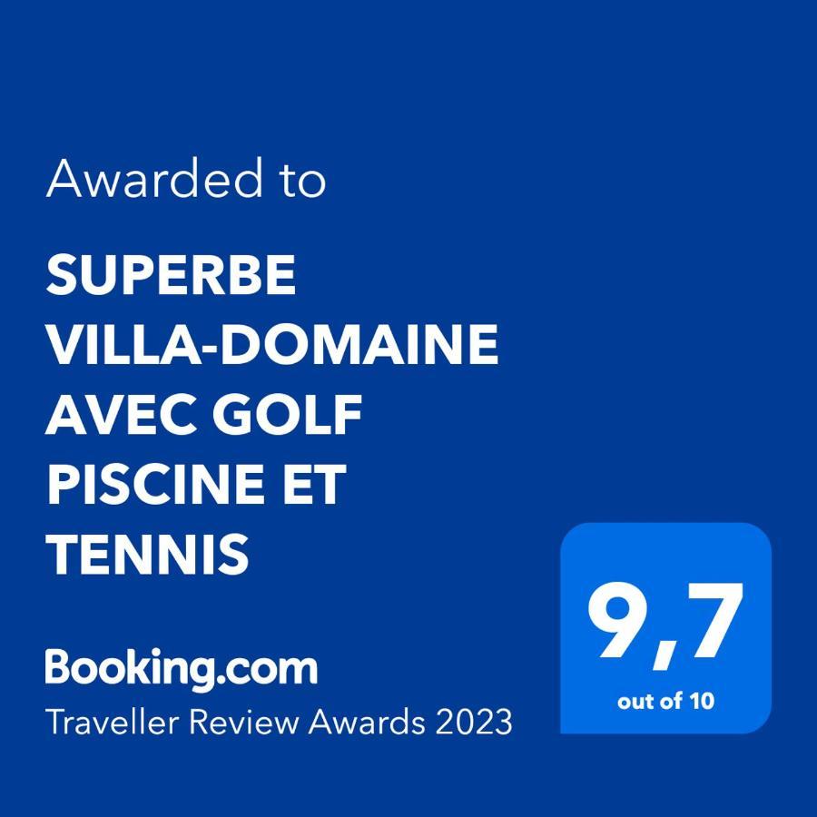 Superbe Villa-Domaine Avec Golf Piscine Et Tennis Saint-Cyr-sur-Mer Eksteriør billede