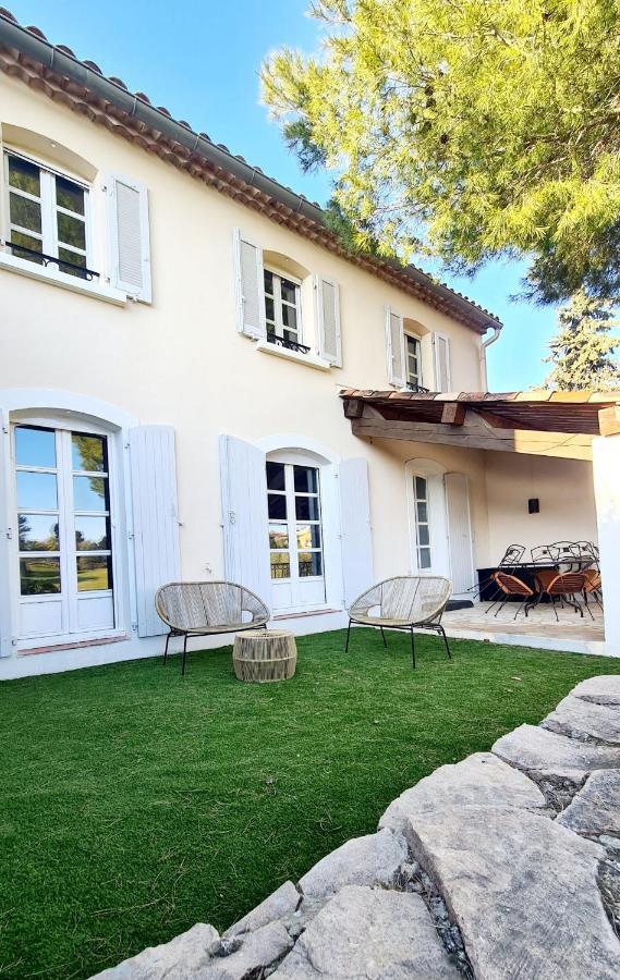 Superbe Villa-Domaine Avec Golf Piscine Et Tennis Saint-Cyr-sur-Mer Eksteriør billede