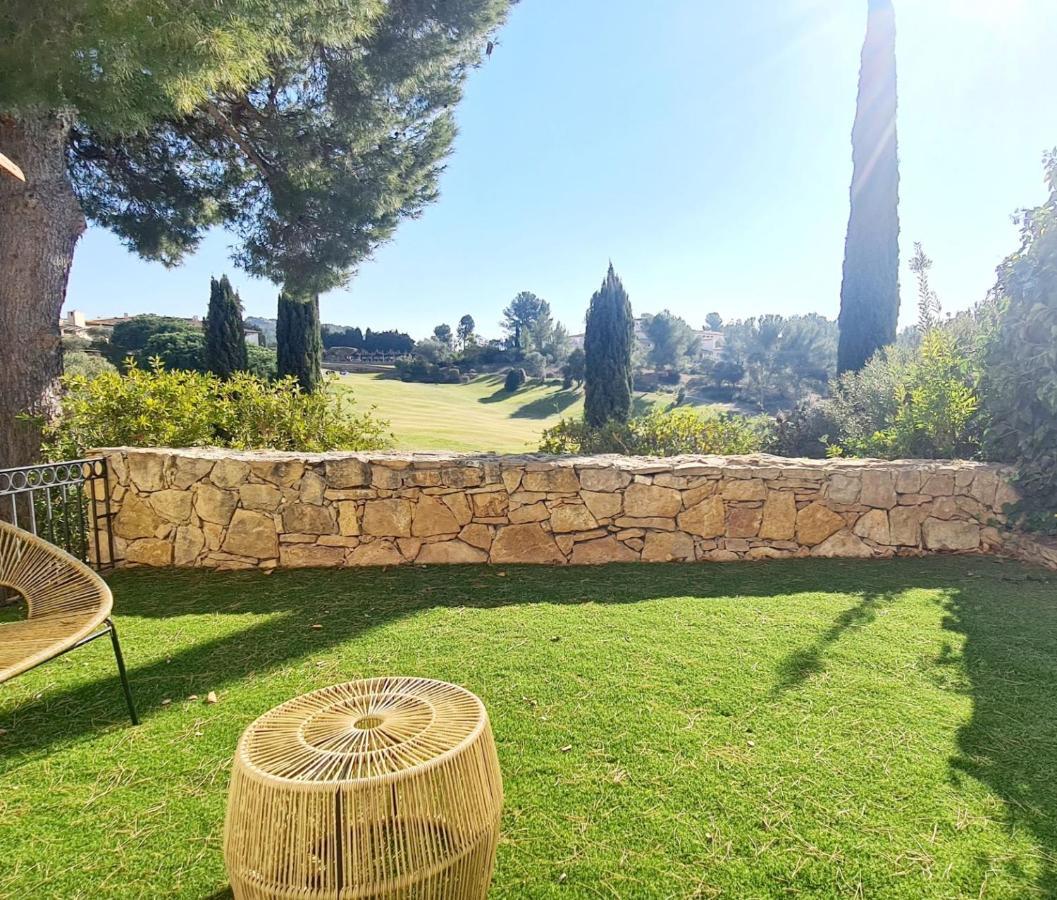 Superbe Villa-Domaine Avec Golf Piscine Et Tennis Saint-Cyr-sur-Mer Eksteriør billede