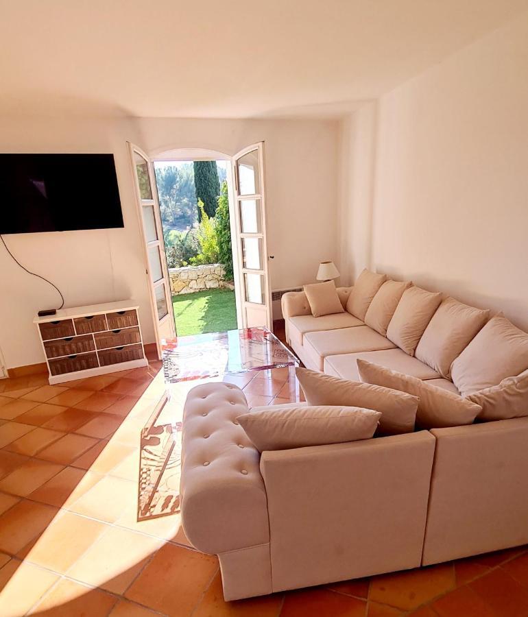 Superbe Villa-Domaine Avec Golf Piscine Et Tennis Saint-Cyr-sur-Mer Eksteriør billede