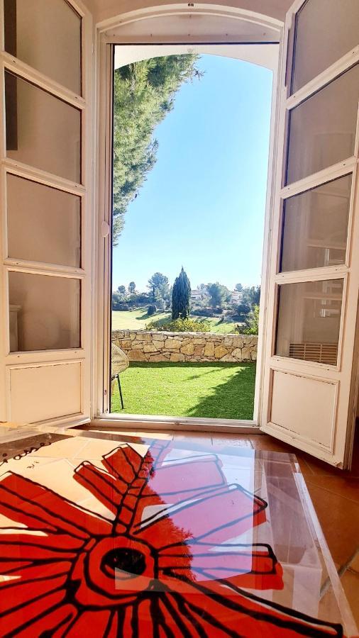 Superbe Villa-Domaine Avec Golf Piscine Et Tennis Saint-Cyr-sur-Mer Eksteriør billede